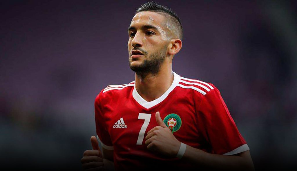 زياش: سأحتفل بنزع قميصي إذا سجلت للمغرب ضد هولندا