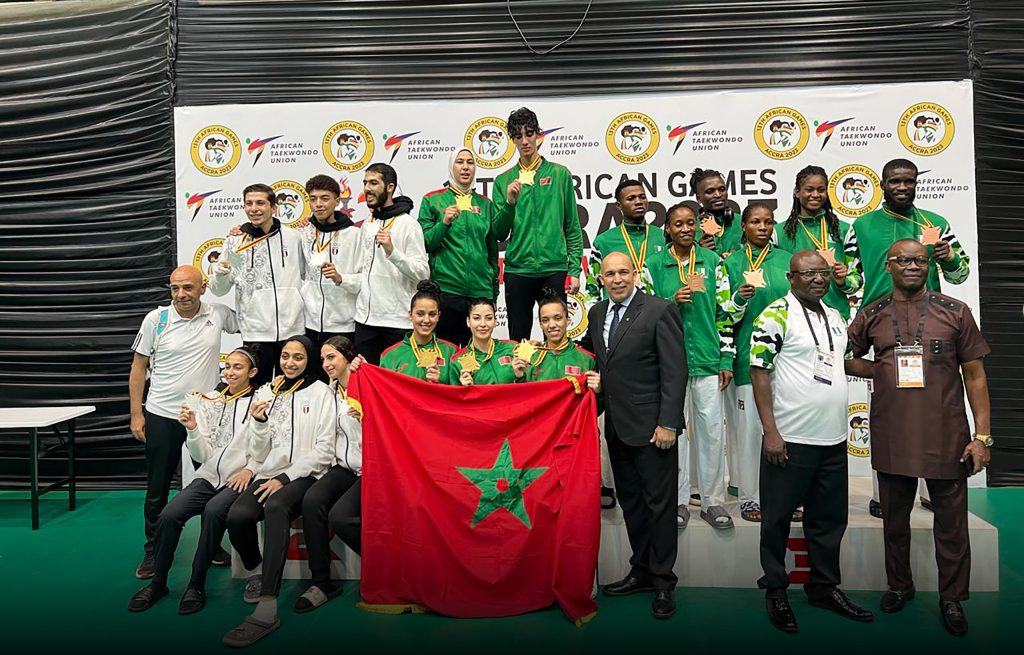 تايكواندو.. المغرب بطلا للألعاب الإفريقية غانا 2024