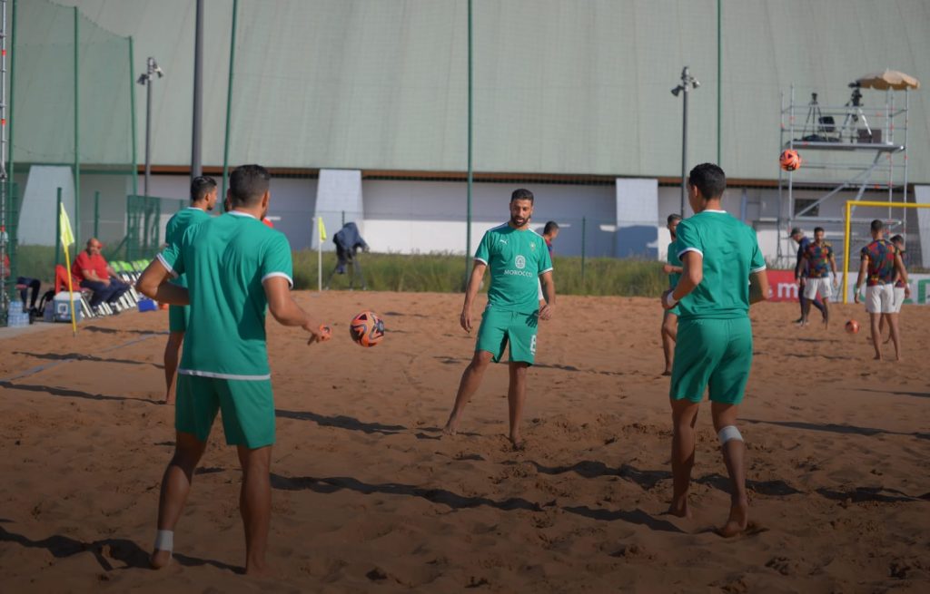كرة القدم الشاطئية.. المنتخب الوطني يهزم الموزمبيق وديا