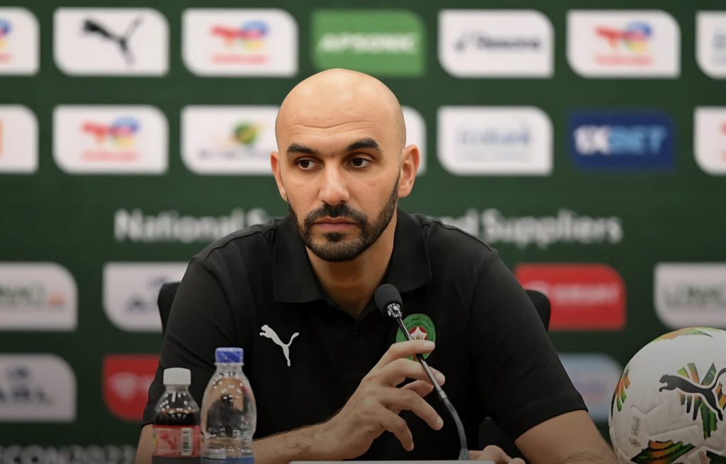 الركراكي في أول ندوة صحفية بعد إخفاق الـ”كان”