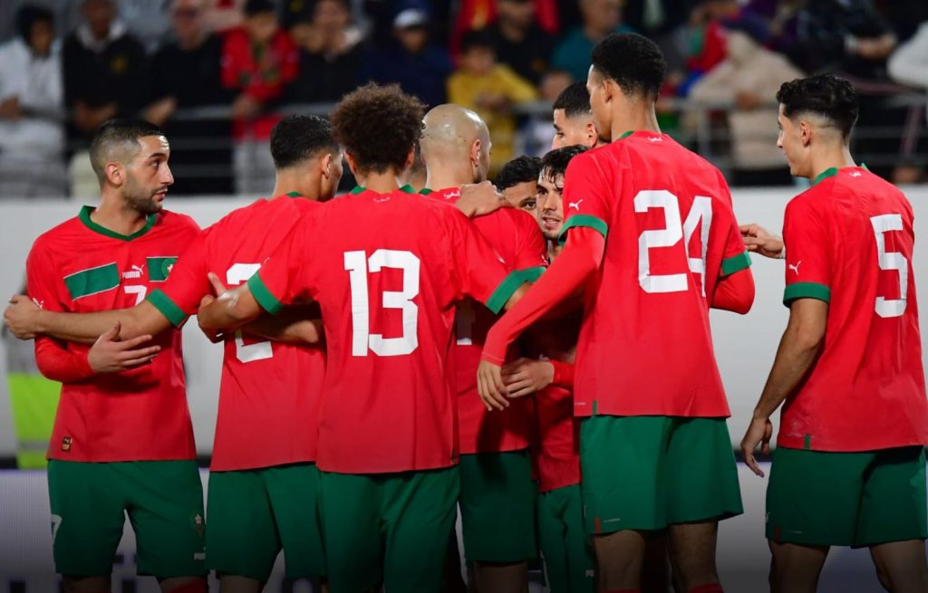 نيران صديقة تمنح التفوق للمنتخب المغربي وديا على أنغولا