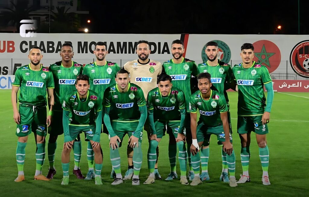 الرجاء دون نجمه الأول في مواجهة نهضة الزمامرة