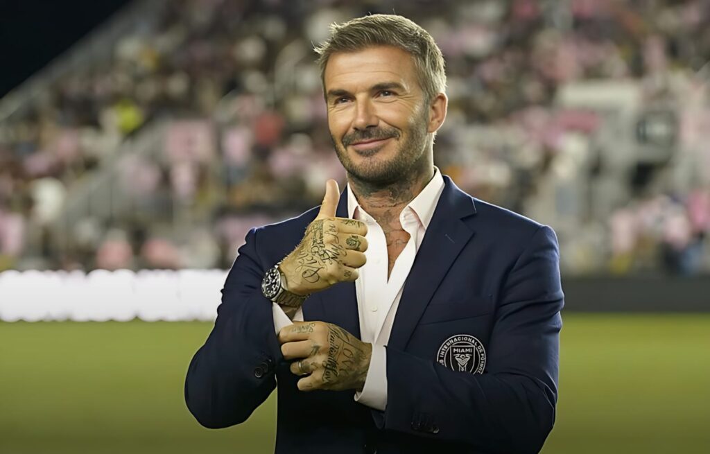 بيكهام يحصل على مبلغ ضخم بسبب الترويج لمنتجات مقلدة باسمه