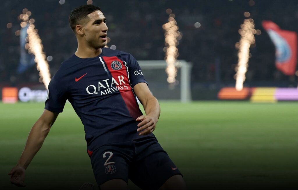 المغربي حكيمي ينفرد برقم مميز في دوري أبطال أوروبا