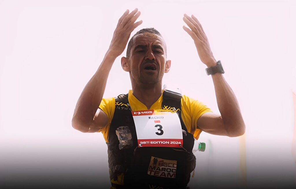 ماراطون الرمال.. رشيد المرابطي وعزيزة العمراني بطلين للمرحلة الرابعة