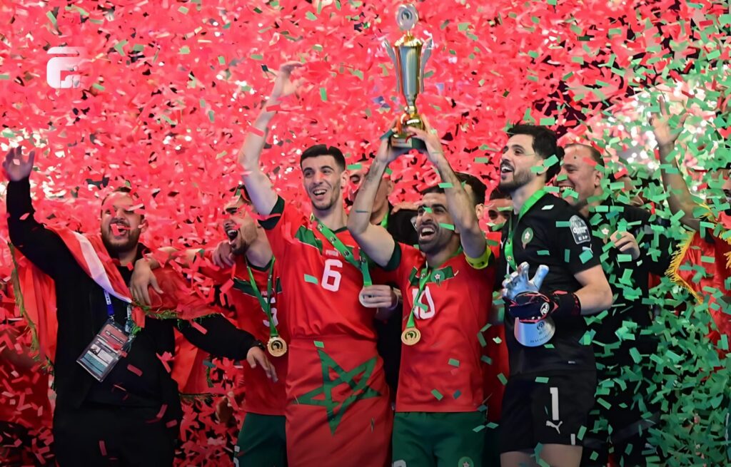 رسالة ملكية تهنئ منتخب “فوتسال” وتشيد بالغيرة الوطنية لأبناء الدكيك