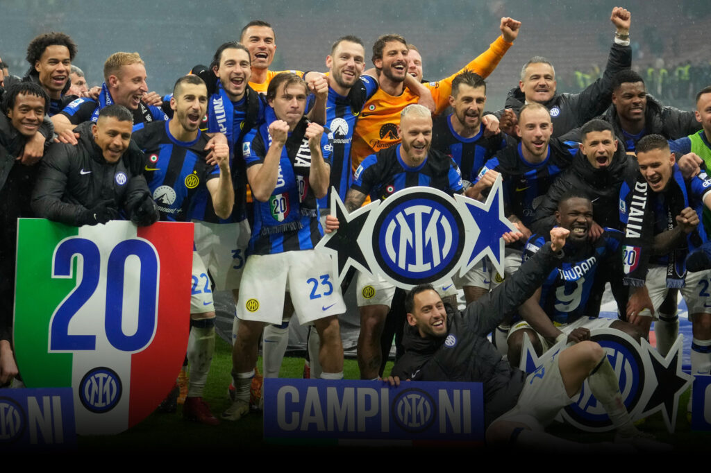 الدوري الإيطالي.. إنتر يتوج بلقبه الـ20 بفوزه على ميلان في عقر داره
