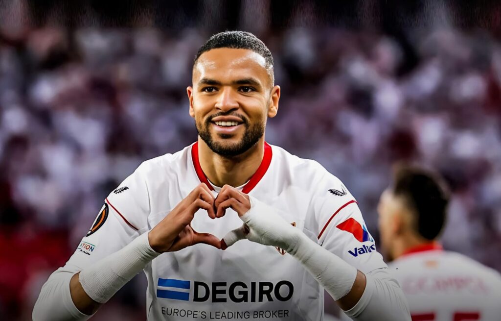 المغربي النصيري ينضم إلى قائمة أفضل 10 هدافين في تاريخ إشبيلية