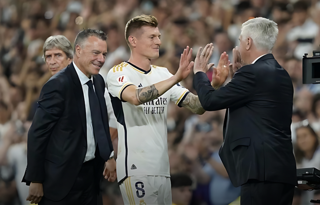 أنشيلوتي: كروس حظي بوداع مستحق