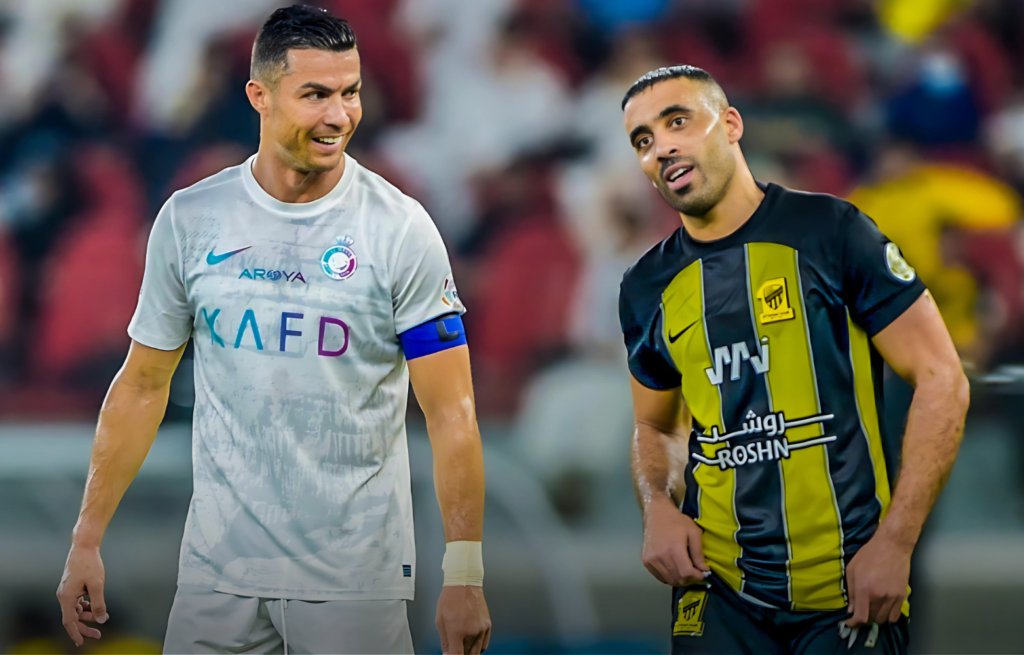 النجم البرتغالي رونالدو يحطم رقم المغربي حمدالله