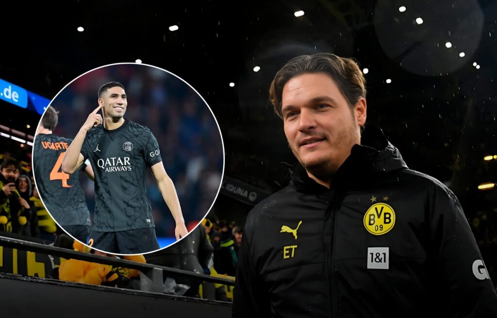 مدرب دورتموند: أعرف إمكانيات حكيمي لكننا سنمنعه من النهائي رفقة سان جيرمان