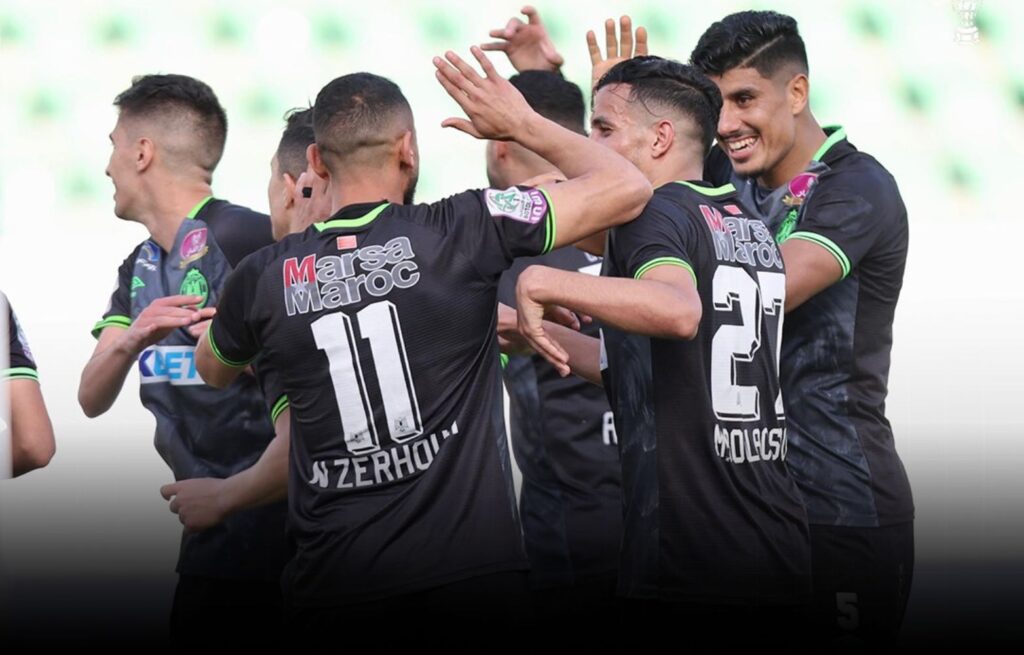 كأس العرش.. الرجاء يهزم الحسنية ويسجل اسمه أول متأهل إلى المربع الذهبي