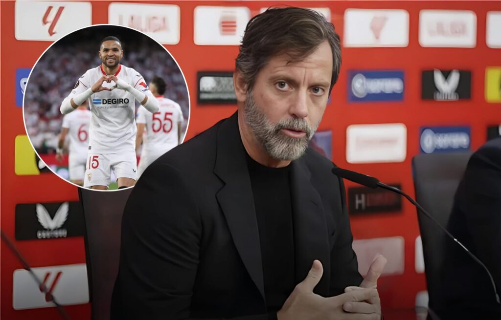 مدرب إشبيلية: النصيري مهاجم استثنائي وكلما افتقدناه صار الفريق يعاني