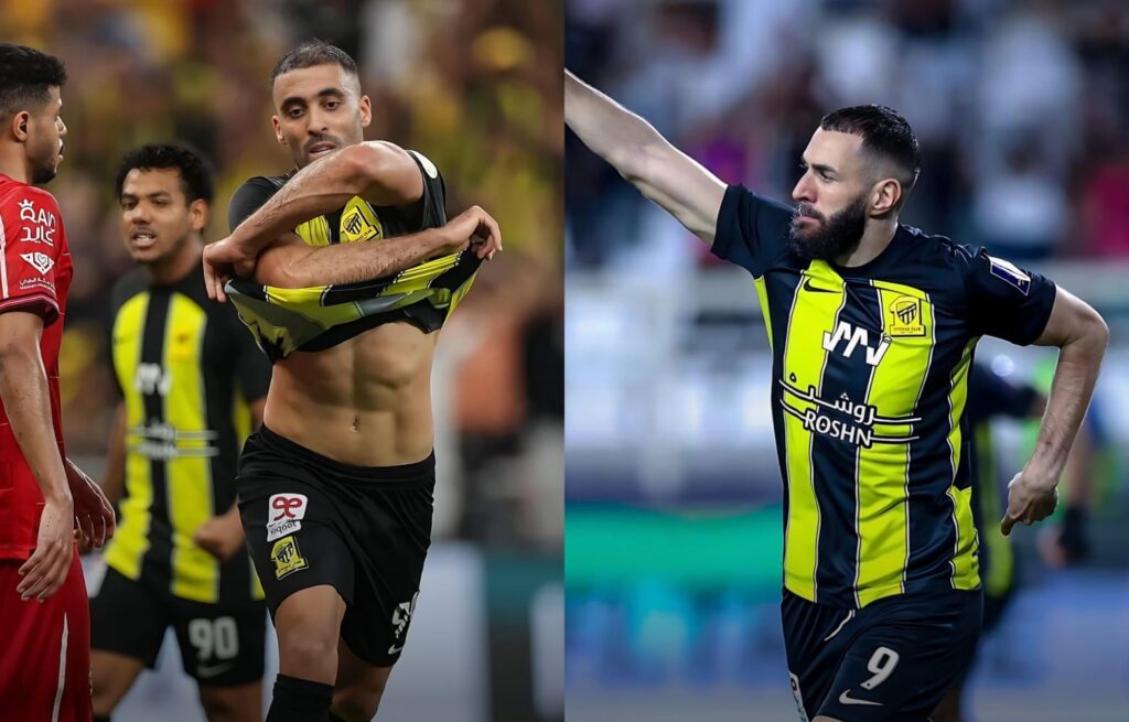 بنزيمة يدفع الاتحاد السعودي لإنهاء عقد المغربي حمد الله