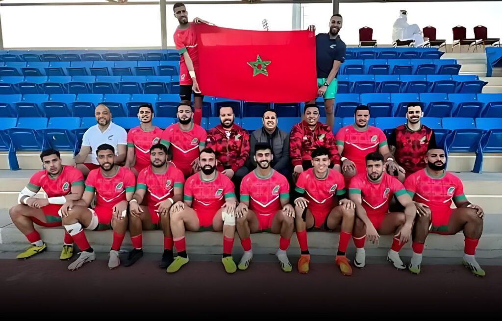 المنتخب الوطني المغربي للريكبي في الصدارة عربيا