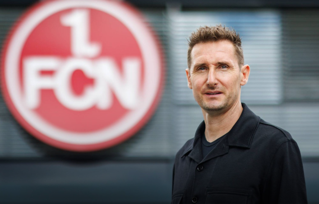 تعيين ميروسلاف كلوزه مديرا فنيا لنادي نورمبرغ الألماني