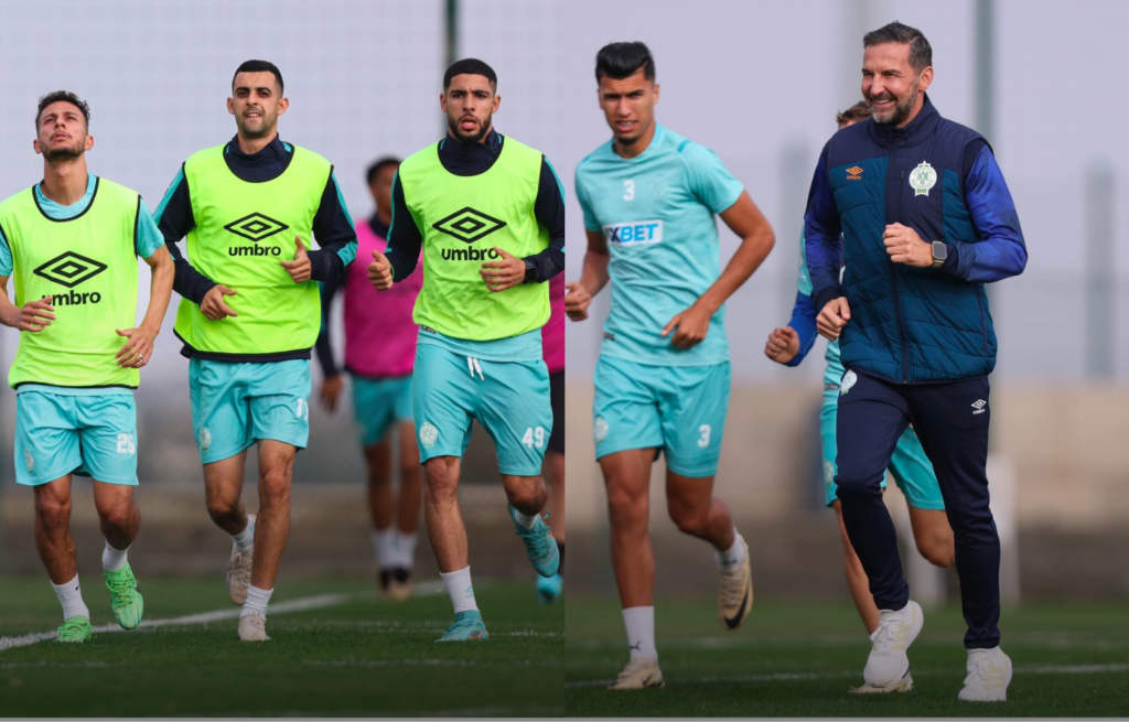 كأس العرش.. الرجاء يستأنف تحضيراته لتجديد اللقاء بمولودية وجدة