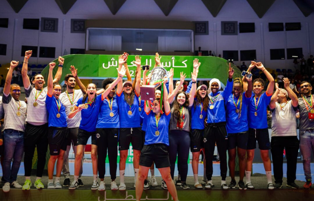 كرة السلة.. سيدات مجد طنجة يحرزن كأس العرش