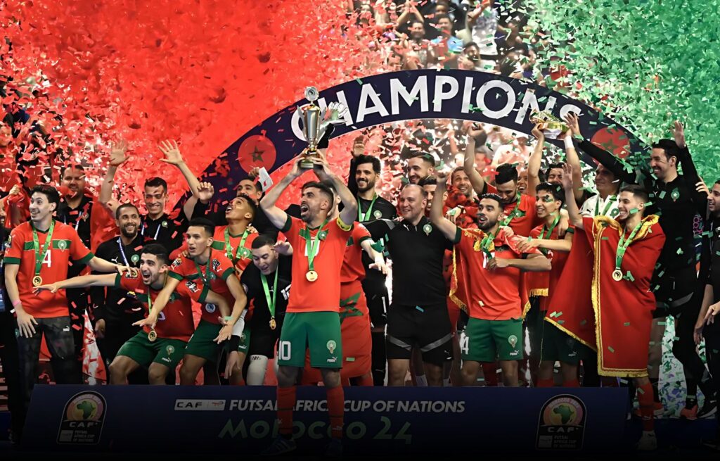 أسود الصالة يستعدون لكأس العالم بمواجهة إسبانيا