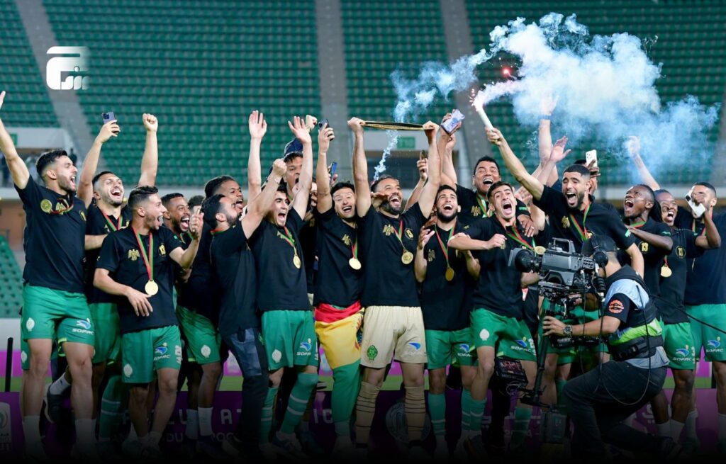 95 ألف درهم للاعبي الرجاء للتتويج بالازدواجية