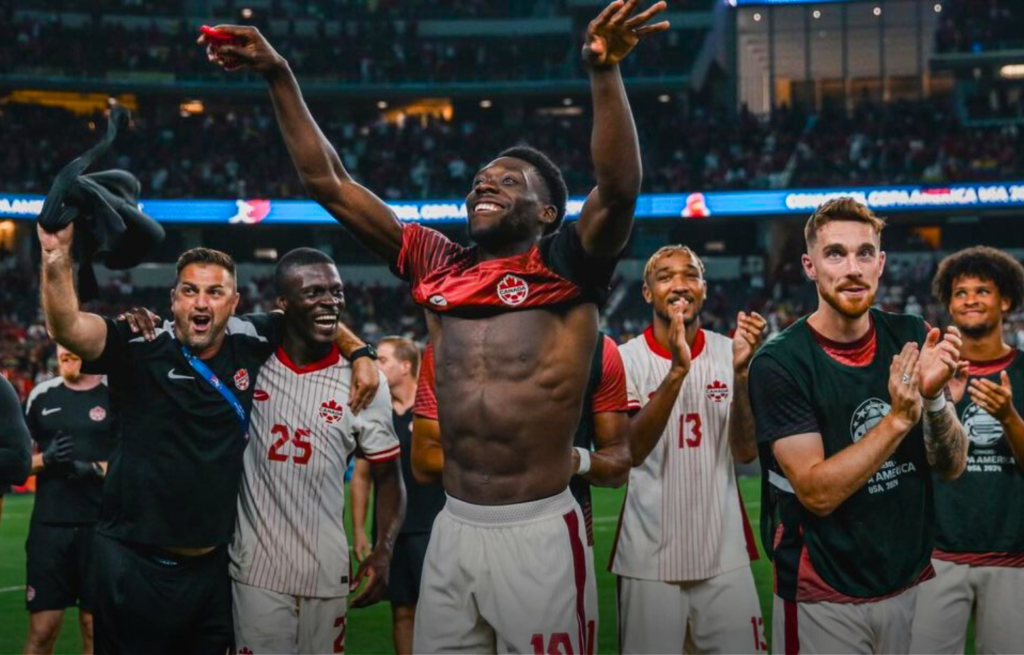 كوبا أمريكا.. كندا تتغلب على فنزويلا وتواجه الأرجنتين في نصف النهائي