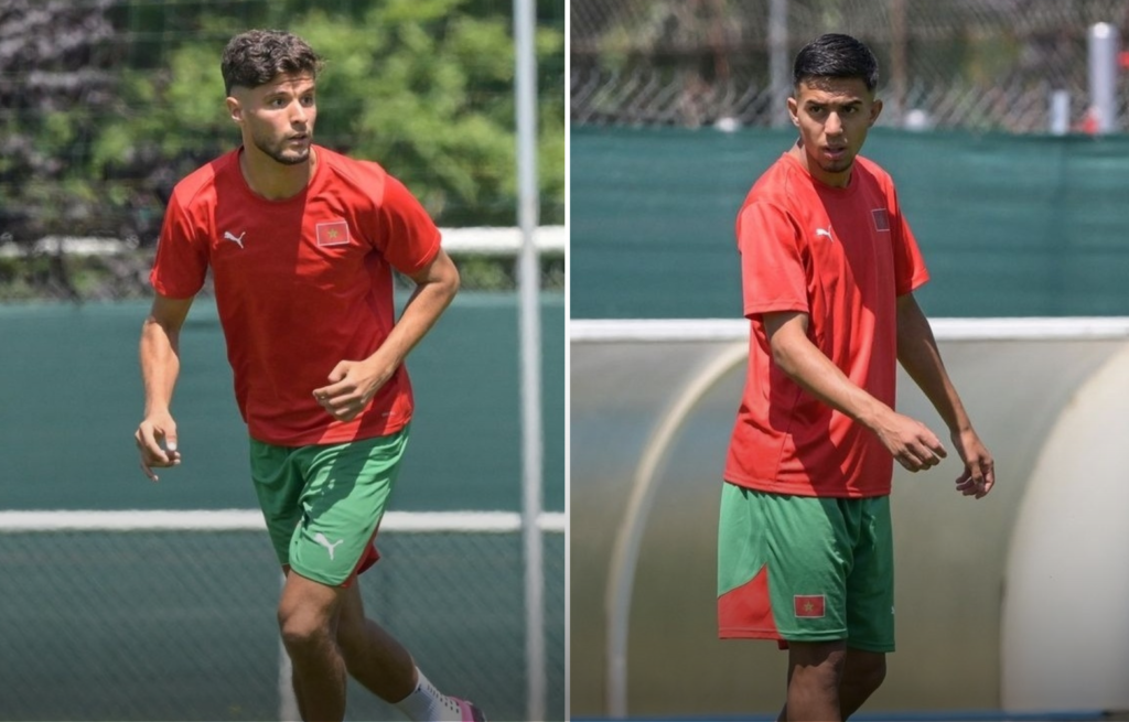 فحوصات طبية تحسم مشاركة أخوماش والعزوزي أمام أوكرانيا