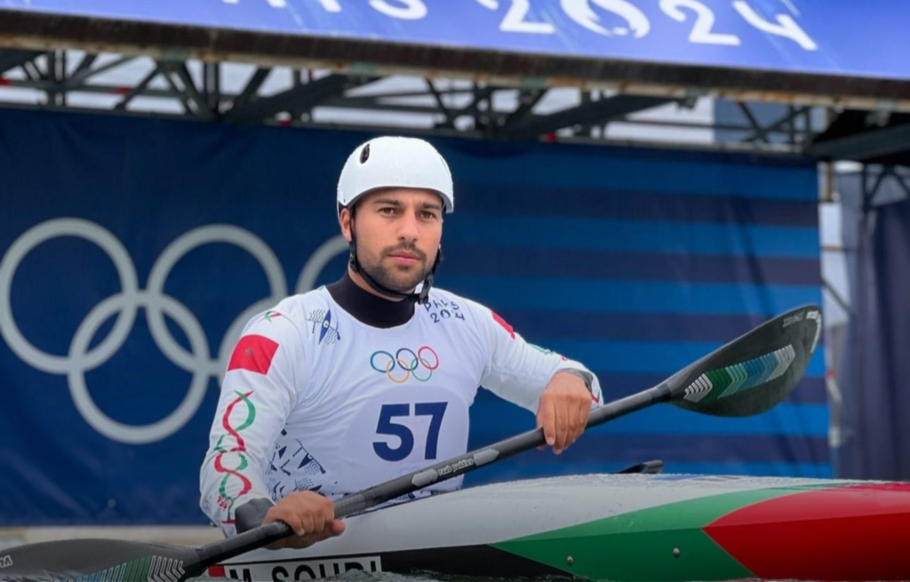 أولمبياد باريس .. المغربي سودي إلى نصف النهائي في الكاياك