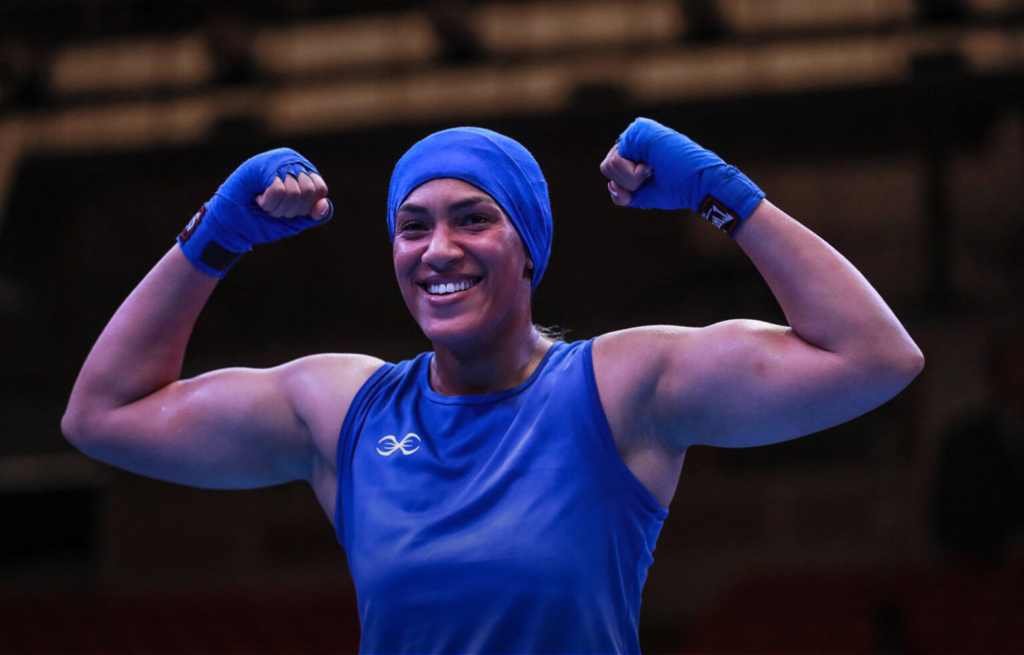 أولمبياد باريس .. الملاكمة خديجة المرضي إلى ربع النهاية