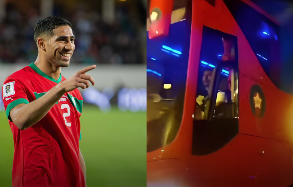 ديلي ميل البريطانية: هل ساق حكيمي حافلة المنتخب الأولمبي؟