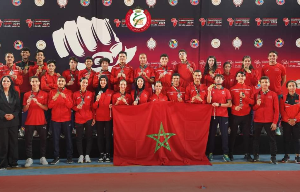 مشاركة متميزة للمغرب في منافسات بطولة شمال إفريقيا للكاراطي بالقاهرة
