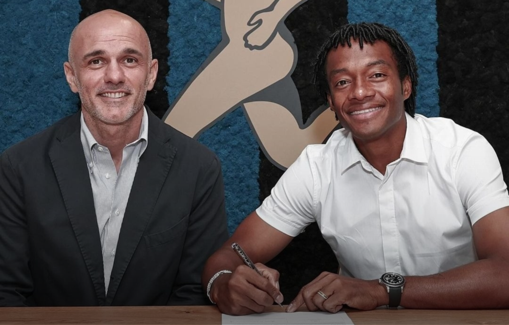 الدوري الإيطالي.. أتالانتا يتعاقد مع الكولومبي كوادرادو لموسم واحد