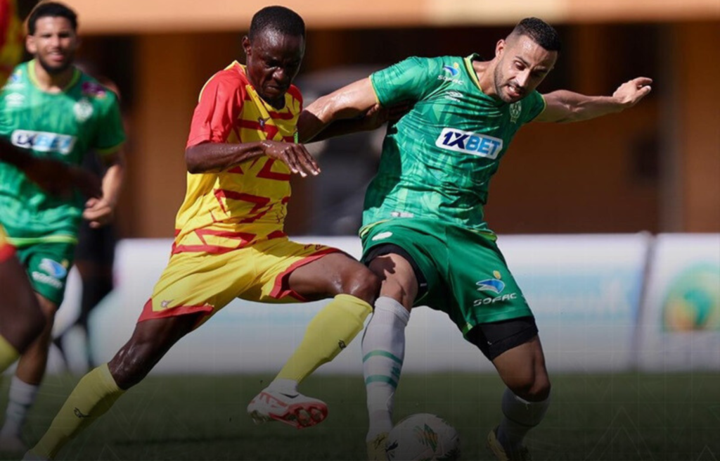 طاقم تحكيم غيني سيدير مباراة الرجاء والحرس الوطني من النيجر