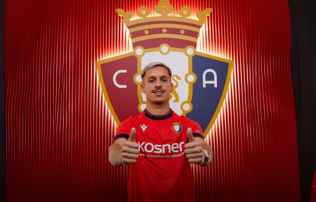 أوساسونا يضم ساراكوسا من بايرن ميونيخ على سبيل الإعارة