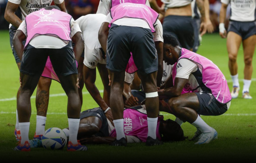كامافينغا يغيب عن ريال مدريد لأسابيع بسبب إصابة في الركبة