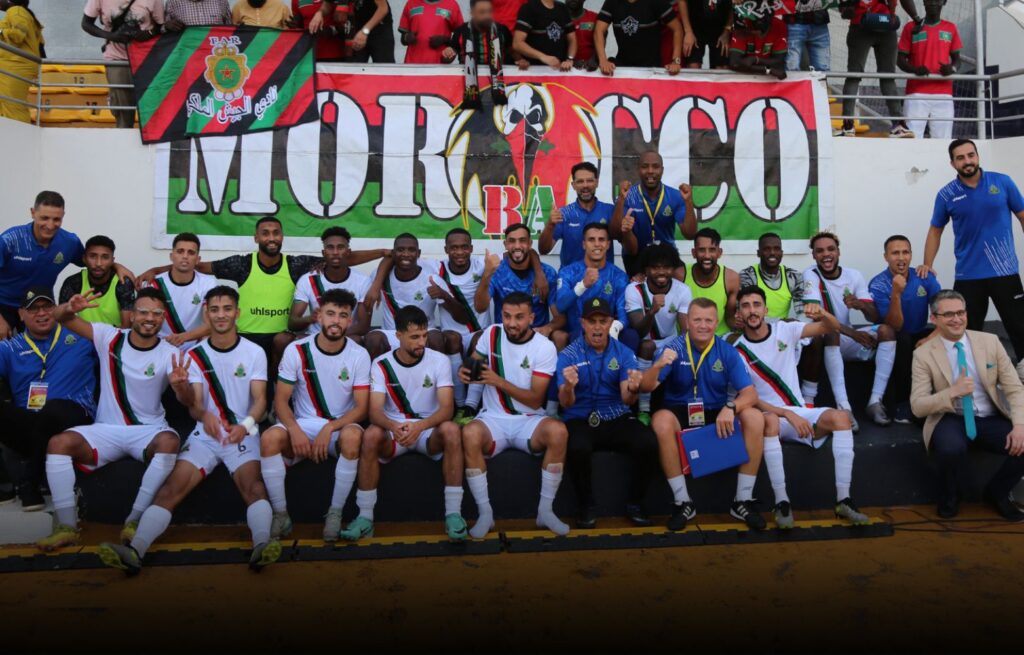 الجيش الملكي يعود غدا إلى المغرب بعد حصة تدريبية بجوبا