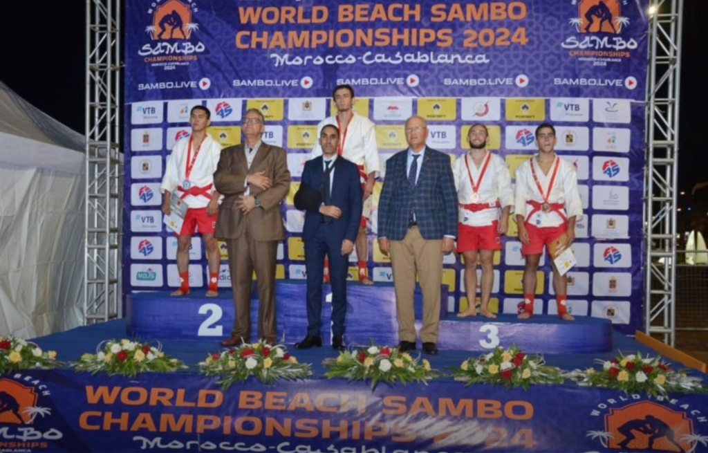 الدار البيضاء.. المنتخب المغربي يتوج بالميدالية البرونزية في بطولة العالم للسامبو الشاطئية