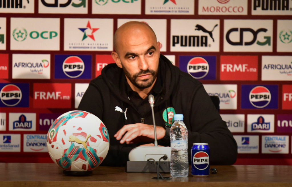 الركراكي: سنصحح أخطاءنا الدفاعية مع المجازفة هجوميا في مباراة ليسوتو