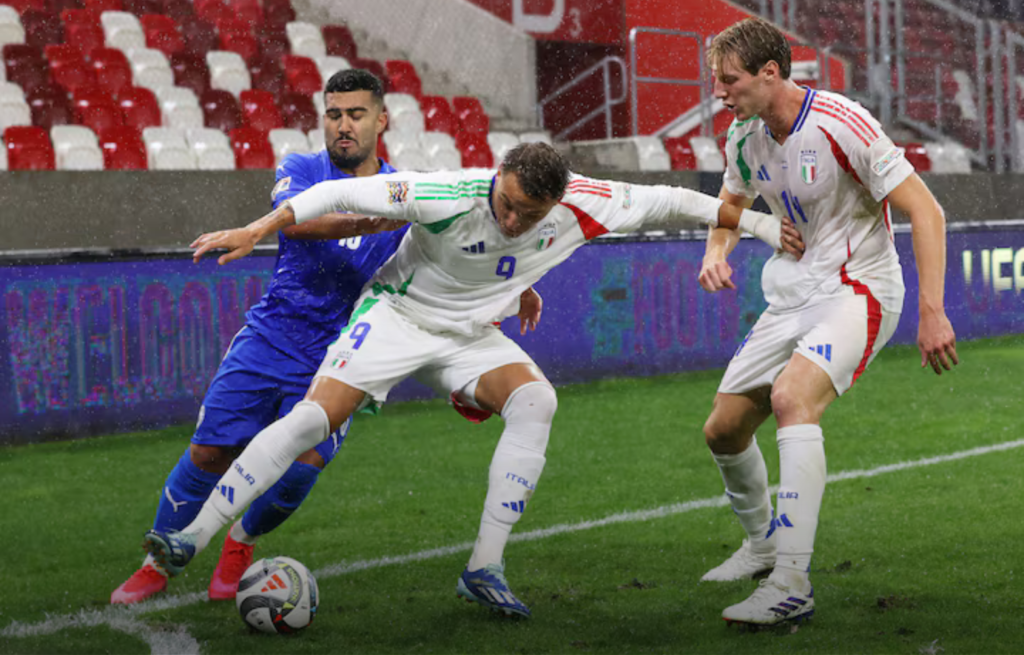دوري الأمم الأوروبية.. إيطاليا تؤكد انطلاقتها القوية بفوز ثان تواليا