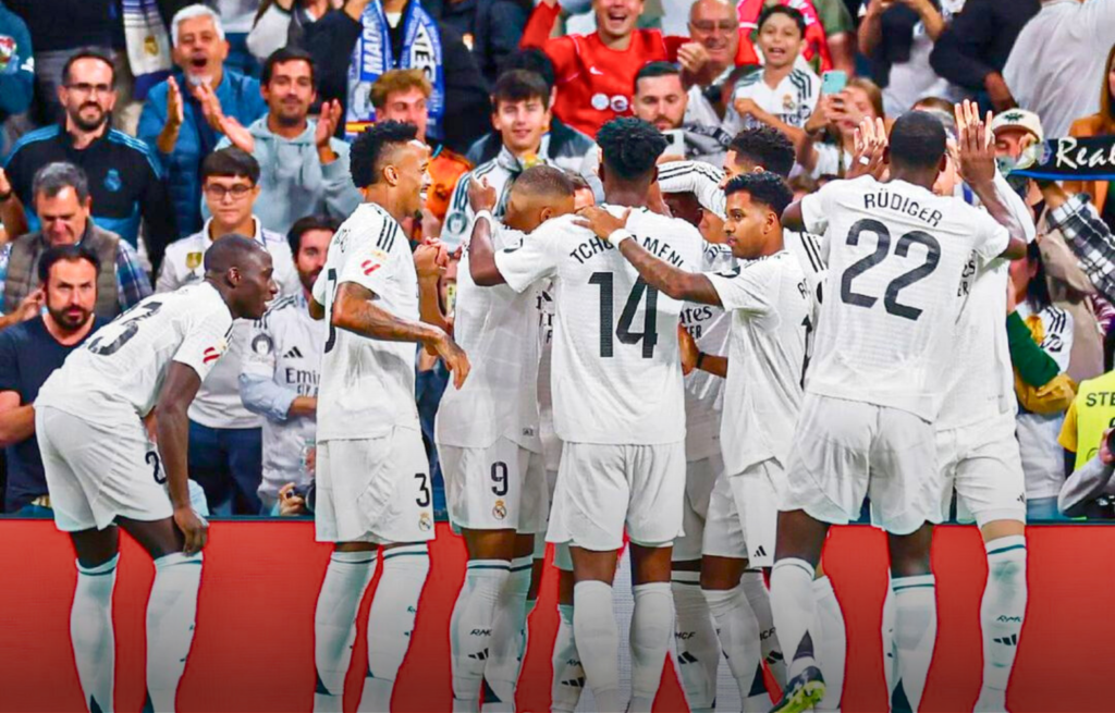 ريال مدريد يطارد رقم برشلونة في الليغا