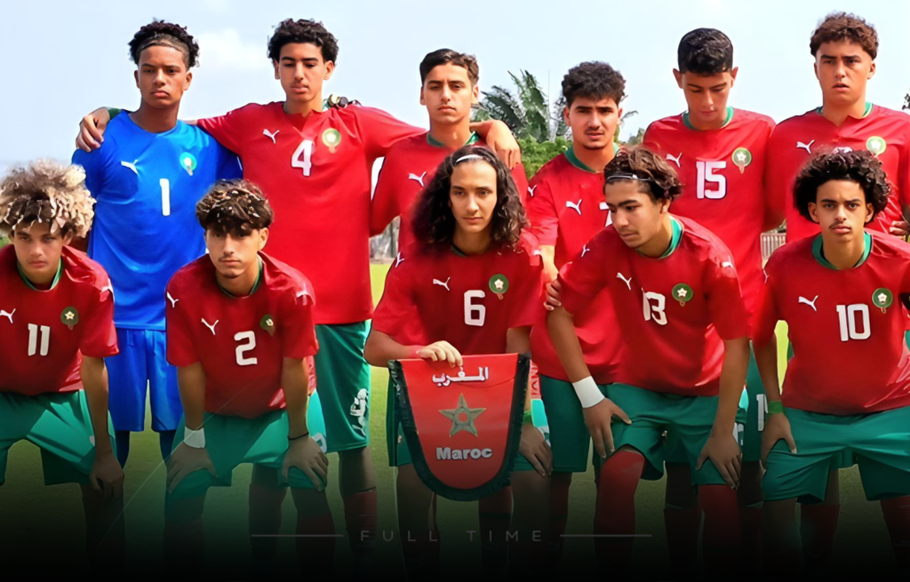 المنتخب المغربي للفتيان ينتصر على جنوب إفريقيا 