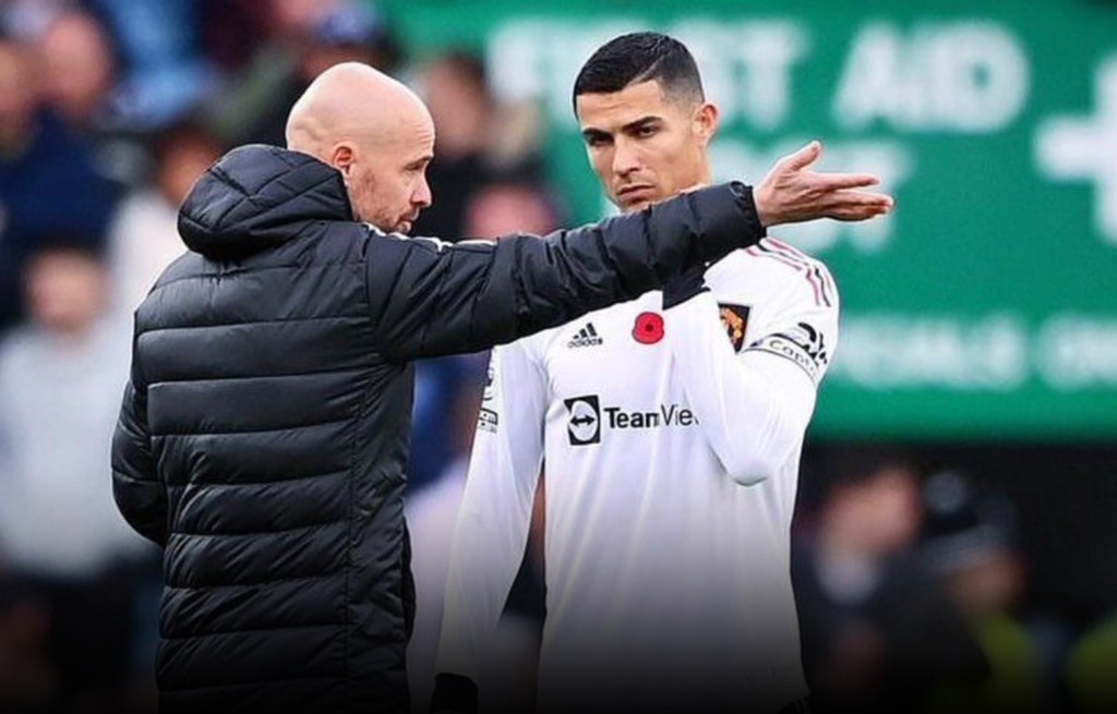 تن هاغ يرد على انتقادات رونالدو: هو بعيد عن مانشستر