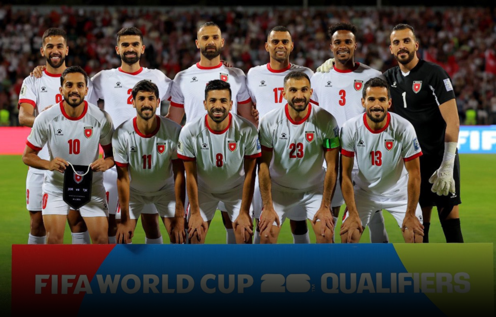المنتخب الأردني بقيادة جمال سلامي يحافظ على المركز 68 عالميا