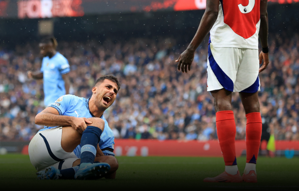 مانشستر سيتي: رودري يعاني من إصابة في أربطة الركبة