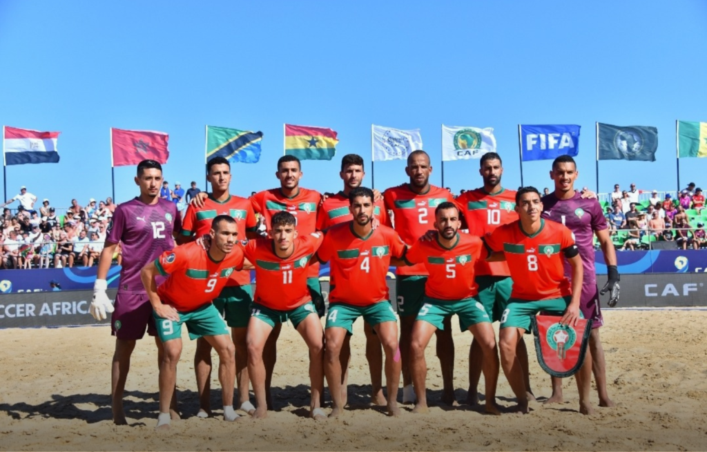 قرار تحكيمي مثير للجدل يحرم أسود الكرة الشاطئية من التعادل أمام مصر