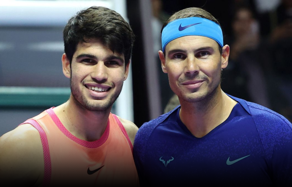 نادال يخسر أمام ألكاراس في مباراة استعراضية في السعودية