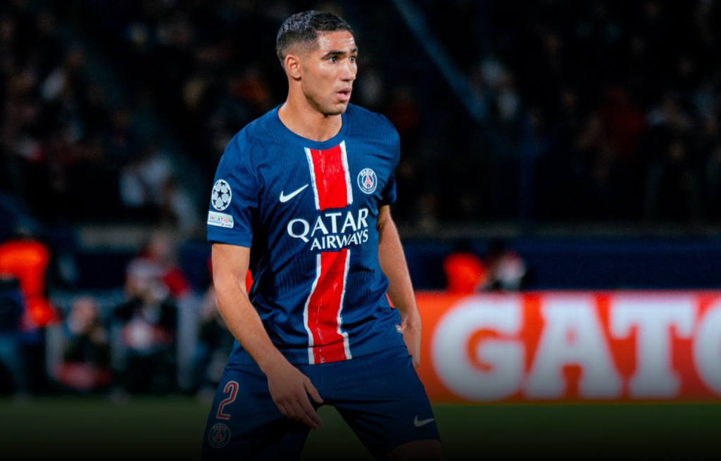 حكيمي: نتأسف لضياع الفوز أمام آيندهوفن وعلينا الاستعداد للقادم