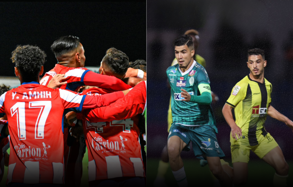 “البطولة الاحترافية 1”.. “المات” يكتسح المحمدية بثلاثية وتعادل بين “الماص” والرجاء