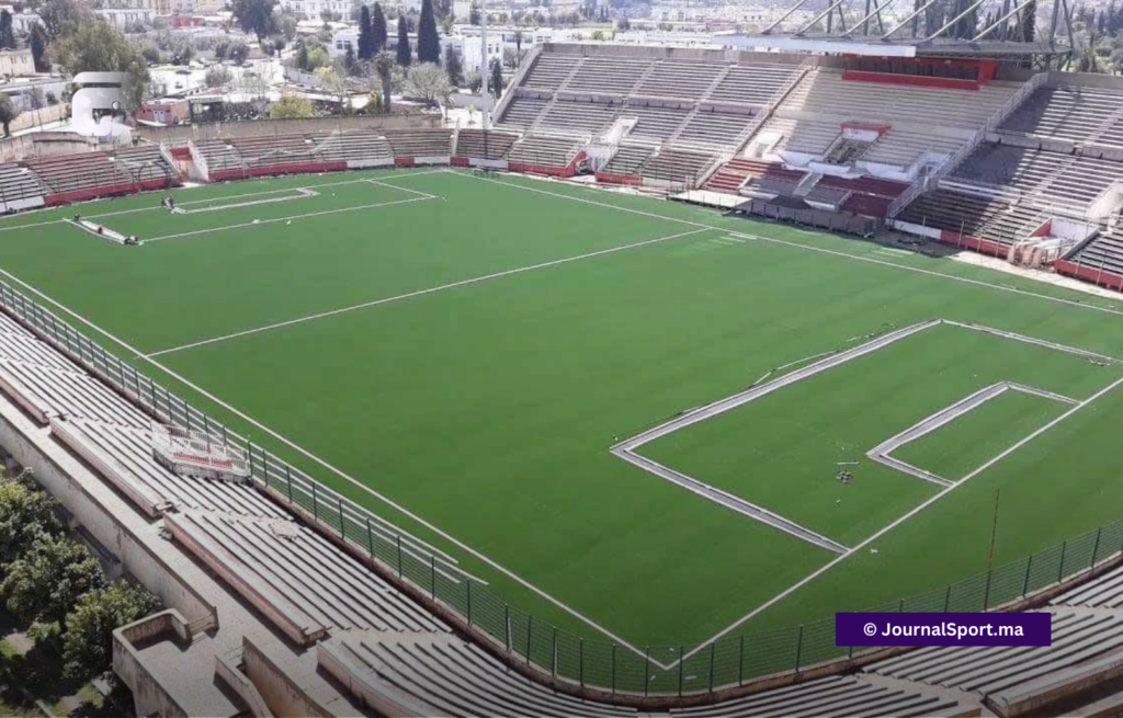 الملعب الشرفي جاهز لاستقبال مباريات النادي المكناسي