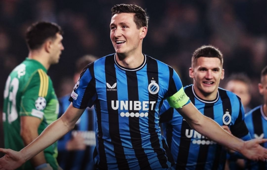 أبطال أوروبا.. كلوب بروج يتغلب على أستون فيلا