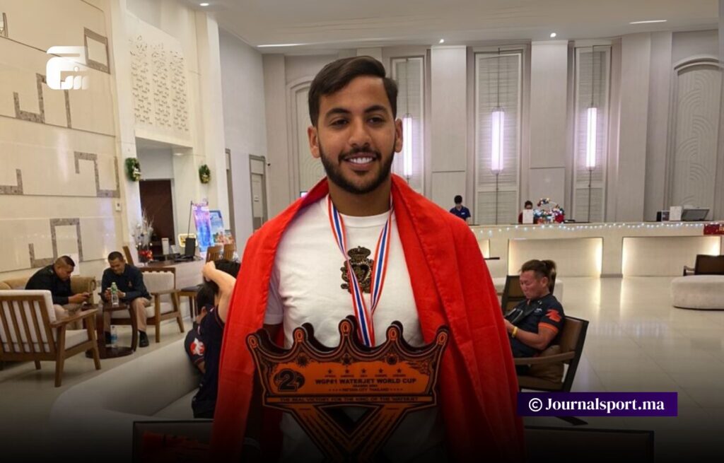 حفل استقبال على شرف خليل سديني الفائز بفضية بطولة العالم لـ “جيت سكي”